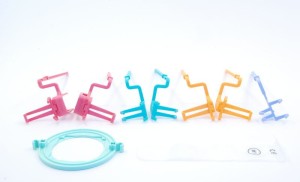 ZESTAW STARTOWY POZYCJONERÓW DO RADIOGRAFII, SIZE 1 NA SENSOR 2x4