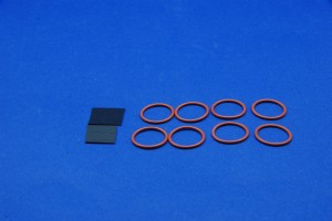 ZESTAW NAPRAWCZY POMPY PRÓŻNIOWEJ AUTOKLAWU 2 SEKCJE (4x ZAWÓR, 8x ORING)